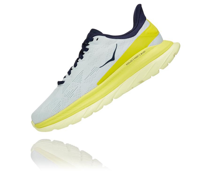 Zapatillas Running Hoka One One Mujer - Mach 4 - Blancas - UHB273841